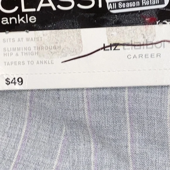 Liz Claiborne Emma Classic Ankle Pants  Size 18 - Picture 4 of 11